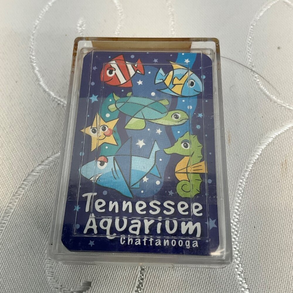 Tennessee Aquarium Chattanooga Miniature Playing Cards